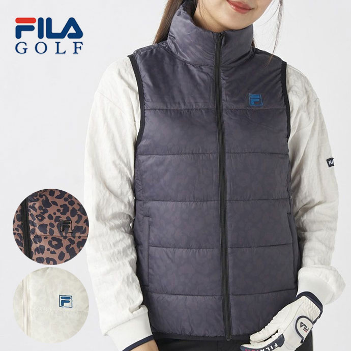 ゴルフウェア フィラ ベスト ライトダウンベスト 795241 レディース
