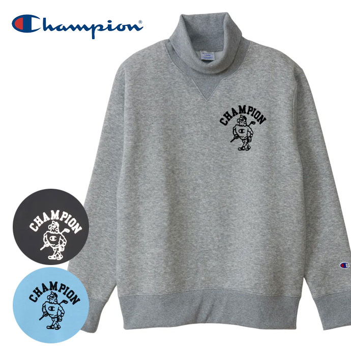 ゴルフウェア チャンピオン アウター TW TF TURTLE NECK SWEATSHIRT C3CG003 メンズ