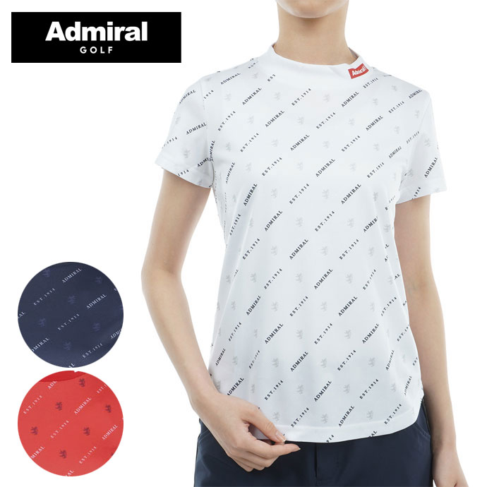 【11/10限定★抽選100%Pバック★要エントリー+最大10%オフCP配布中】 【レディース／女性用】アドミラル モノグラムモックシャツ ADLA414