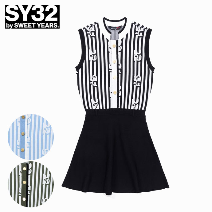 6/1聚I2l1lő100%|CgobNIvGg[ sytyfB[X^pzSY32 SUMMER KNIT ONE|PIECE DRESS SYG-24S19W