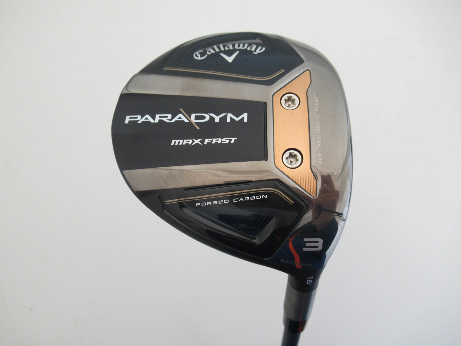 【★6/18限定★抽選で1/2 最大100%Pバック】 中古 右用 キャロウェイ PARADYM MAX FAST パラダイム マックス ファスト フェアウェイウッド オリジナルカーボン 3W フレックスS