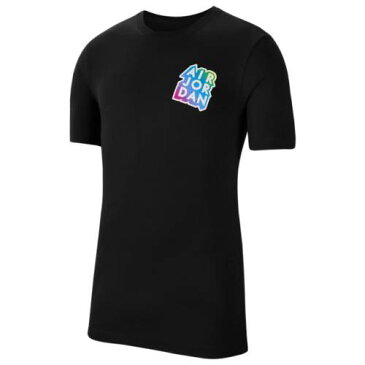 ナイキ ジョーダン JORDAN Tシャツ 黒色 ブラック 【 JORDAN STICKER MASH TSHIRT BLACK 】 スポーツ アウトドア バスケットボール メンズ プラクティスシャツ