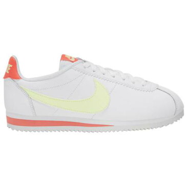 ナイキ NIKE クラシック コルテッツ 白色 ホワイト クリムゾン レザー クラシックコルテッツ スニーカー 【 NIKE WHITE BARELY VOLT FLASH CRIMSON LEATHER 】