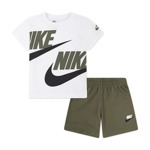 ナイキ Nike 【 Split Futura Short Set Toddler Medium Olive 】 キッズ ベビー マタニティ ベビーファッション 上下セット セットアップ ベビー olive オリーブ ナイキ Nike 【 Split Futura Short Set Toddler Medium Olive 】 キッズ ベビー マタニティ ベビーファッション 上下セット セットアップ ベビー olive オリーブ