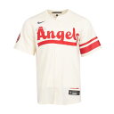 ナイキ Nike 【 Angels City Connect Jersey Mens Natural 】 angels エンジェルス シティ ジャージ メンズフ...