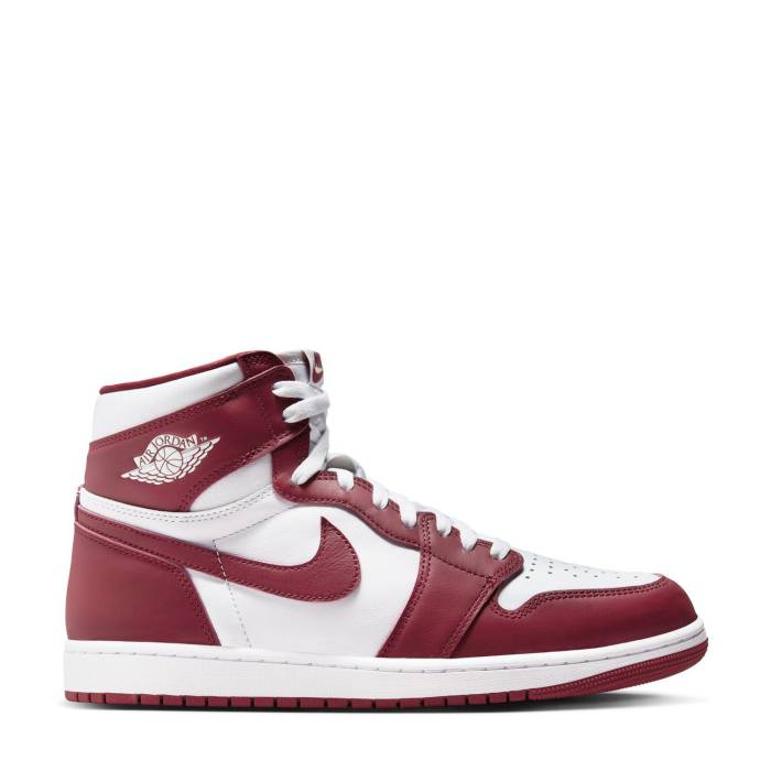 ナイキ ジョーダン Jordan 【 Retro 1 High Og Mens White/Team Red 】 レトロ ハイ メンズ 白色 ホワイト Team チーム Red 赤・レッド