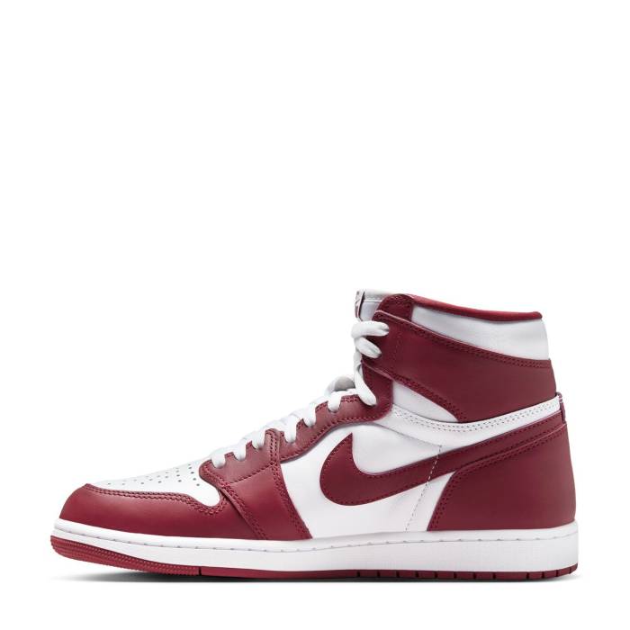 ナイキ ジョーダン Jordan 【 Retro 1 High Og Mens White/Team Red 】 レトロ ハイ メンズ 白色 ホワイト Team チーム Red 赤・レッド 2