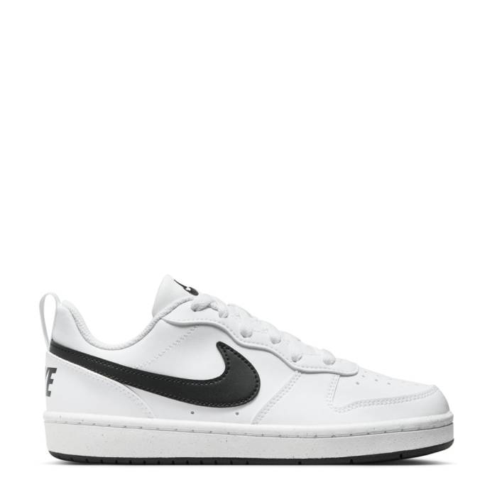 ナイキ Nike 【 Court Borough Low Recraft Youth White/Black 】 コート ジュニア キッズ 白色 ホワイト 黒色...