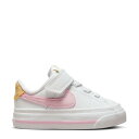 ナイキ Nike 【 Court Legacy Toddler White/Pink Foam/Sesame/Honeydew 】 コート legacy レガシ...