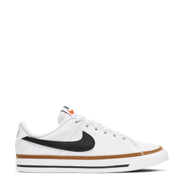 ʥ Nike  Court Legacy Youth White/Black/Desert Ochre   legacy 쥬 ˥ ...