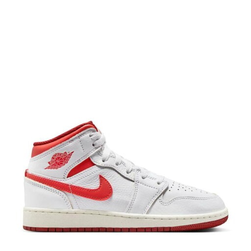 ナイキ ジョーダン Jordan 【 Aj 1 Mid Se Youth White/Lobster Red/Sail 】 ミッド キッズ ベビー マタニティ キッズファッション 靴 スニーカー ジュニア キッズ 白色 ホワイト Red 赤・レッド ナイキ ジョーダン Jordan 【 Aj 1 Mid Se Youth White/Lobster Red/Sail 】 ミッド キッズ ベビー マタニティ キッズファッション 靴 スニーカー ジュニア キッズ 白色 ホワイト Red 赤・レッド