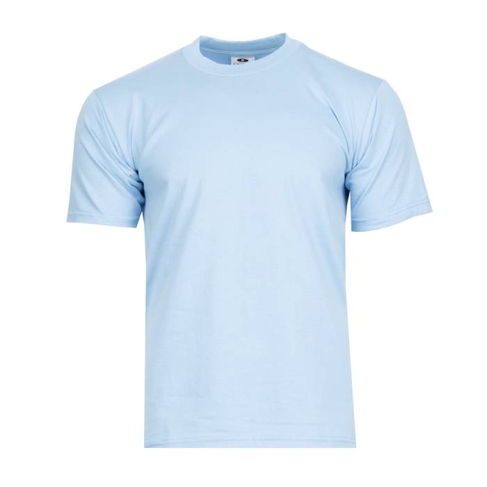 Pro Club 【 Heavyweight Solid Crew Neck Mens Sky Blue 】 ソリッド クルー メンズ スカイ 青色 ブルー