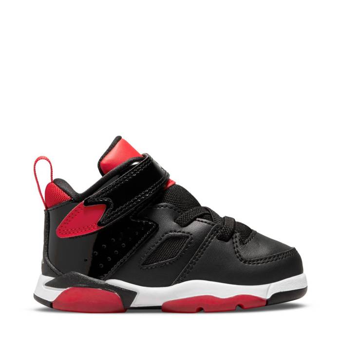 ナイキ ジョーダン Jordan 【 Flight Club '91 Toddler Black/White/University Red 】 Flight フライト クラブ キッズ ベビー マタニティ ベビーファッション 靴 スニーカー ベビー 黒色 ブラック 白色 ホワイト