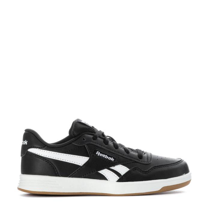 リーボック Reebok 【 Court Advance Kids Black/White/Gum 】 コート ジュニア キッズ 黒色 ブラック 白色 ホワイト