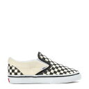 ヴァンズ Vans 【 Classic Slip-On Toddler (Checkerboard) Black/White 】 クラシック slip-on スリッポン キッズ ベビー マタニティ ベビーファッション 靴 スニーカー ベビー 黒色 ブラック 白色 ホワイト