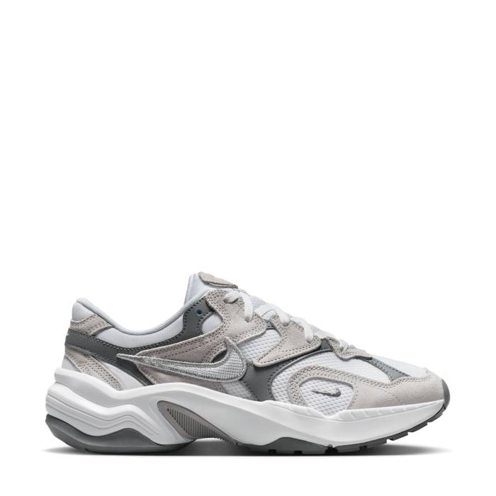 ʥ Nike  Al8 Womens White/Metallic Silver/Smoke Grey/Black  ǥ  ۥ磻 Sil...