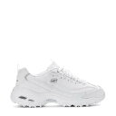 スケッチャーズ Skechers 【 D Lites Fresh Start Wide Womens White/Silver 】 フレッシュ 靴 レディース靴 スノーシューズ レディース 白色 ホワイト Silver 銀色・シルバー