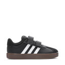 アディダス Adidas 【 Vl Court 3.0 Toddler Black/White/Gum 】 コート キッズ ベビー マタニティ ベビーファッショ...