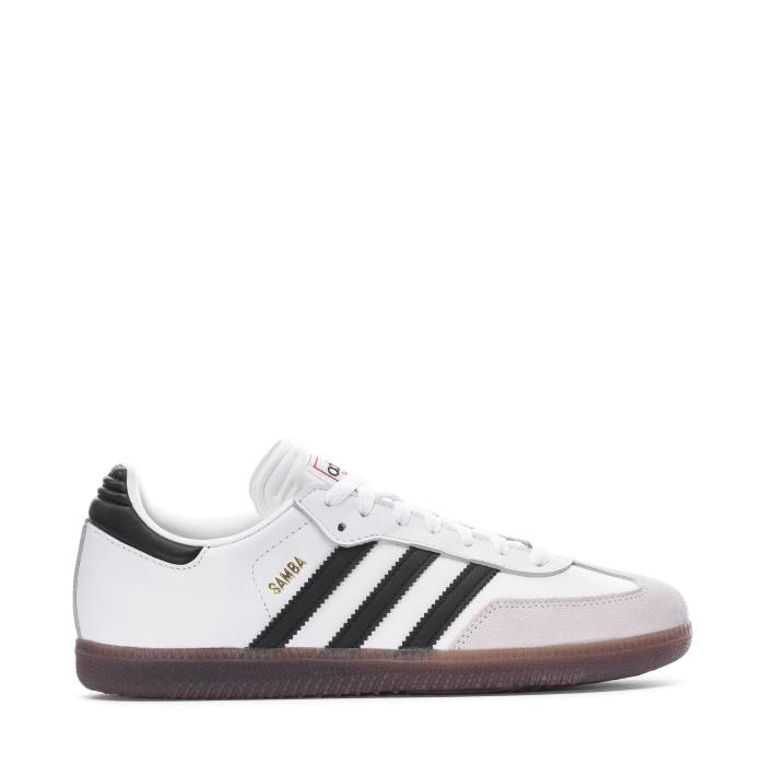 アディダス Adidas 【 Samba Classic Youth White/Black 】 サンバクラシック キッズ ベビー マタニテ..