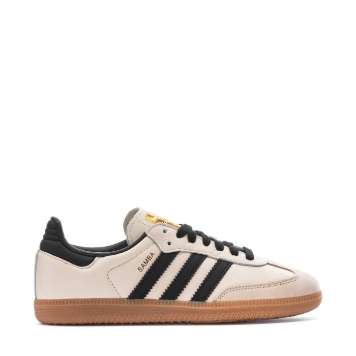 アディダス Adidas 【 Samba Og Womens Cream White/Core Black/Sand Strata 】 サンバ レディース クリ...
