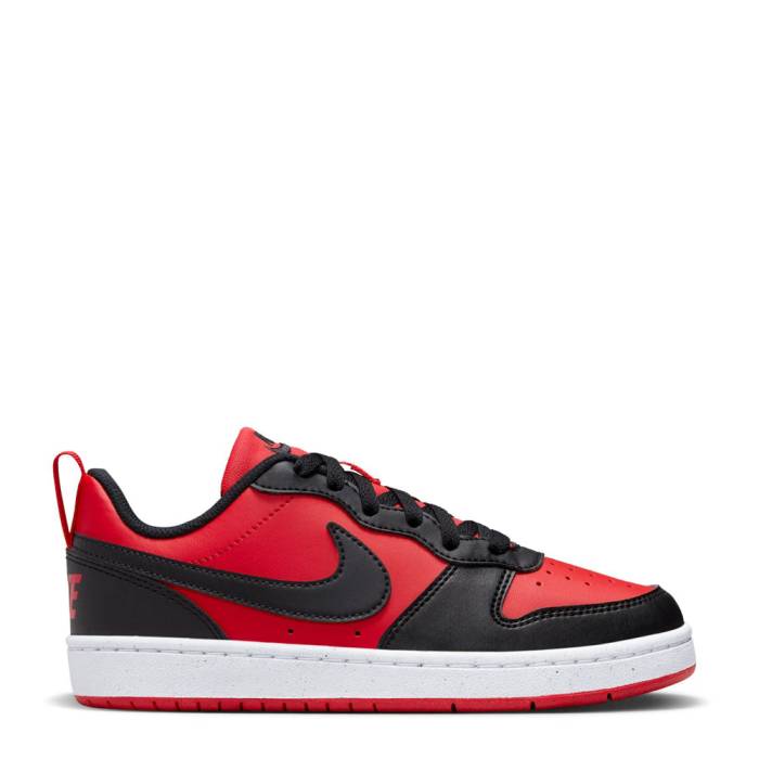 ナイキ Nike 【 Court Borough Low Recraft Youth University Red/Black/White 】 コート ジュニア...