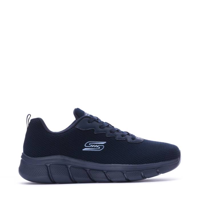 スケッチャーズ Skechers 【 Bobs B Flex Chill Edge Mens Navy/Navy 】 ボブズ メンズ 紺色 ネイビー