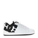 ディーシー シューズ Dc Shoes 【 Court Graffik Mens White/Black 】 コート 靴 メンズ靴 スニーカー メンズ 白色 ホ...