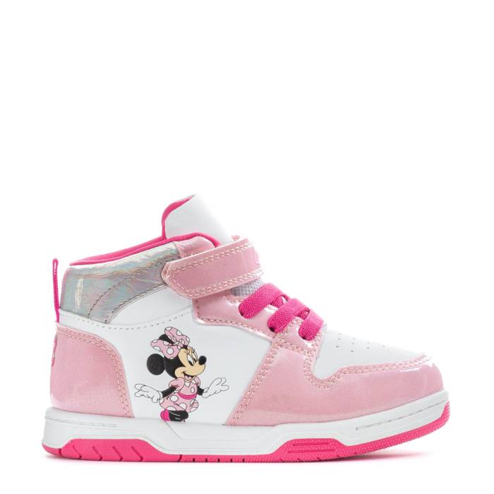 Character 【 Minie High Top Toddler Pink/White 】 ハイ キッズ ベビー マタニティ ベビーファッション 靴 スニーカー ベビー pink ピンク 白色 ホワイト