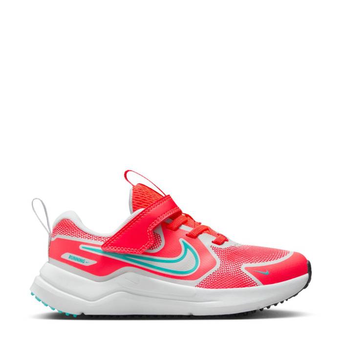 ナイキ Nike 【 Cosmic Runner Kids Bright Crimson/Dusty Cactus 】 キッズ ベビー マタニティ キッズファッション 靴 スニーカー ジュニア キッズ クリムゾン(4)