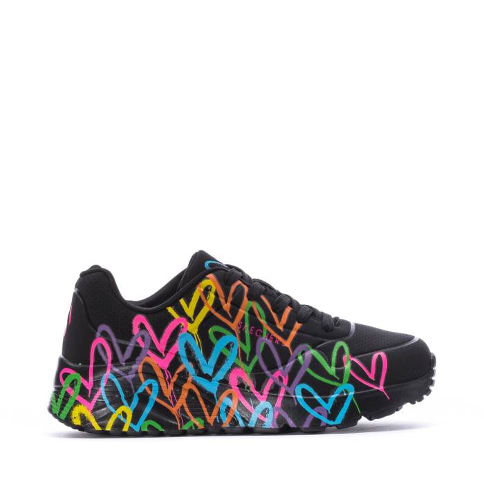 ブランド名Skechers性別Kids(ジュニア キッズ)商品名Uno Liteカラー・(Jgoldcrown)/Hearts/Black/Mult