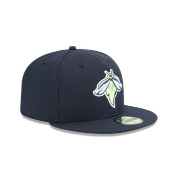 NEW ERA MILB ON-FIELD COLLECTION コレクション オーセンティック 青 ブルー 【 BLUE MILB ONFIELD COLLECTION COLUMBIA FIREFLIES AUTHENTIC 59FIFTY FITTED 】 バッグ キャップ 帽子 メンズキャップ 帽子