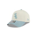 ニューエラ NEW ERA ニューエラ シカゴ 白色 ホワイト スナップバック バッグ ニューエラ ホワイトソックス 【 SNAPBACK VISOR POP 9FORTY AFRAME COLOR 】