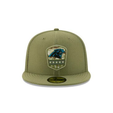 NEW ERA NFL SALUTE TO SERVICE カロライナ パンサーズ 緑 グリーン 【 NFL GREEN SALUTE TO SERVICE CAROLINA PANTHERS 59FIFTY FITTED 】 バッグ キャップ 帽子 メンズキャップ 帽子