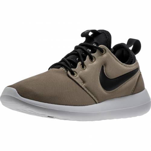 ナイキ NIKE レディース カーキ 白色 ホワイト 黒色 ブラック WOMEN'S スニーカー 【 NIKE ROSHE TWO KHAKI WHITE BLACK 】