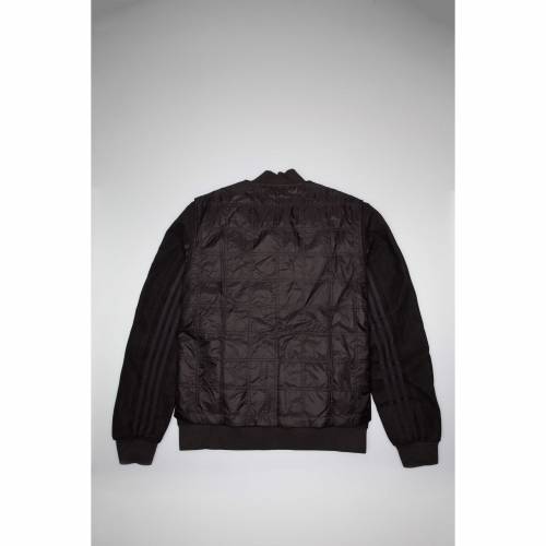 アディダス メンズ ジャケット 黒色 ブラック ボンバージャケット 【 ADIDAS CONSORTIUM ORIGINAL X WINGS HORNS MENS BLACK 】