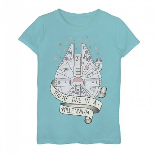 グラフィック Tシャツ 青色 ブルー スターウォーズ 【 STAR WARS MILLENNIUM ONE IN A GRAPHIC TEE / TAHI BLUE 】 キッズ ベビー マタニティ トップス カットソー