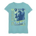 グラフィック Tシャツ 青色 ブルー スターウォーズ : 【 STAR WARS THE CLONE WARS REPUBLIC JEDI POSTER GRAPHIC TEE / TAHI BLUE 】 キッズ ベビー マタニティ トップス カットソー