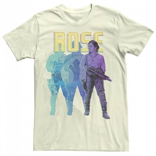ライズ ローズ Tシャツ ナチュラル スターウォーズ  メンズファッション トップス カットソー