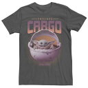 【★Fashion THE SALE★1/14迄】カーゴ 紫 パープル Tシャツ スターウォーズ 【 STAR WARS THE MANDALORIAN CHILD PRECIOUS CARGO PURPLE TEE / 】 メンズファッション トップス カットソー