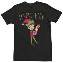 LN^[ OtBbN TVc F ubN y LICENSED CHARACTER PAPA ELF GRAPHIC TEE / BLACK z Yt@bV gbvX Jbg\[