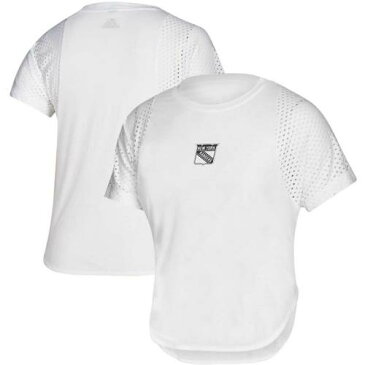 【★スーパーセール中★9/11深夜2時迄】アディダス ADIDAS アディダス 白色 ホワイト レンジャース スタジアム フランチャイズ Tシャツ ニューヨーク 【 FRANCHISE ADIDAS WHITE STADIUM ID TSHIRT RAN 】