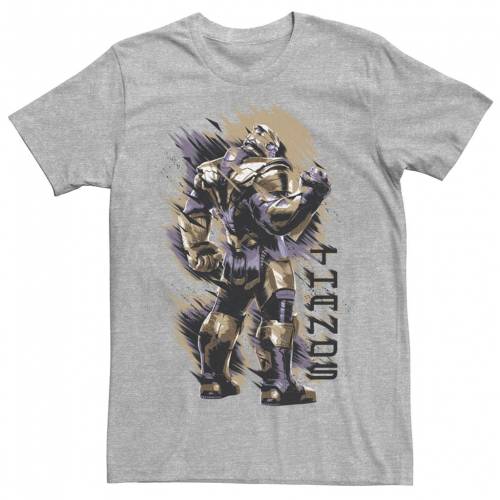 キャラクター Tシャツ ヘザー 【 LICENSED CHARACTER MARVEL AVENGERS ENDGAME THANOS TEE / ATHLETIC HEATHER 】 メンズファッション トップス カットソー キャラクター Tシャツ ヘザー 【 LICENSED CHARACTER MARVEL AVENGERS ENDGAME THANOS TEE / ATHLETIC HEATHER 】 メンズファッション トップス カットソー