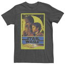 Tシャツ チャコール ヘザー スターウォーズ 【 STAR WARS HAN SOLO MOVIE PARTNERS IN CRIME TEE / CHARCOAL HEATHER 】 メンズファッション トップス カットソー