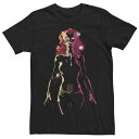 マーベル 灰色 グレー エピック スタンス Tシャツ 黒色 ブラック 【 MARVEL X-MEN JEAN GREY EPIC TRANCE STANCE TEE / BLACK 】 メンズファッション トップス カットソー