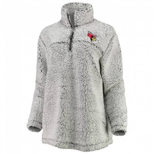 灰色 グレー グレイ イリノイ スケートボード ジャケット プルオーバージャケット 【 GRAY STATE UNBRANDED ILLINOIS REDBIRDS SHERPA SUPERSOFT QUARTERZIP ILS GREY 】