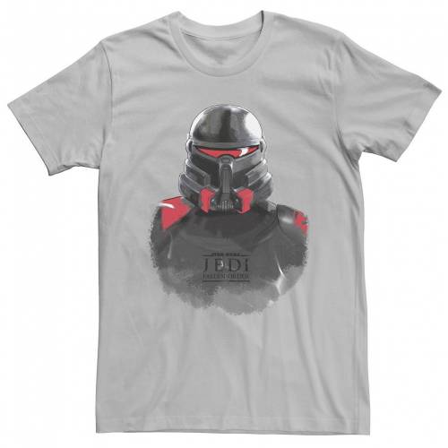 キャラクター Tシャツ 銀色 シルバー スターウォーズ 【 LICENSED CHARACTER STAR WARS JEDI FALLEN ORDER PURGE TROOPER TEE / SILVER 】 メンズファッション トップス カットソー