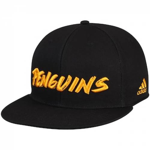 アディダス ADIDAS 黒色 ブラック ピッツバーグ ペンギンズ スナップバック バッグ 【 SNAPBACK ADIDAS BLACK CULTURE ADJUSTABLE HAT PNG 】 バッグ キャップ 帽子 メンズキャップ 帽子