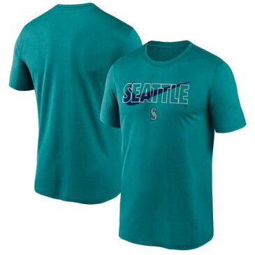 ナイキ NIKE アクア シアトル マリナーズ シティ スウッシュ スウォッシュ レジェンド パフォーマンス Tシャツ 【 SWOOSH LEGEND NIKE AQUA CITY PERFORMANCE TSHIRT MNS TURQ A 】 メンズファッション トッ