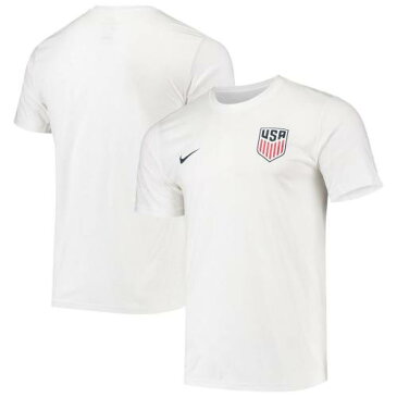 ナイキ NIKE 白色 ホワイト レジェンド パフォーマンス Tシャツ 2.0 【 LEGEND NIKE WHITE USMNT FEDERATION PERFORMANCE TSHIRT OLY 】 メンズファッション トップス Tシャツ カットソー