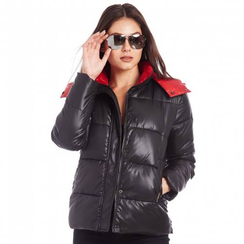 ストリート フード付 ジャケット パファージャケット 【 FLEET STREET HOODED PUFFER JACKET / 】